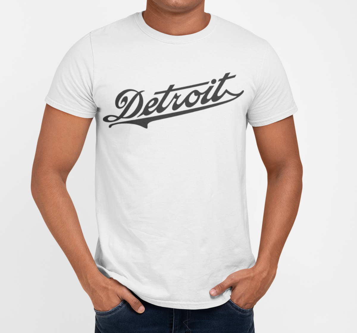 Retro Bowl Detroit Men's T-Shirt