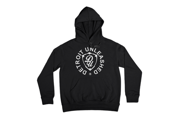 Black Pullover Hoodie x Detroit Unleashed