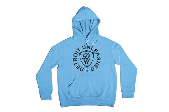 Turquoise Pullover Hoodie x Detroit Unleashed