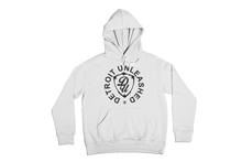  White Pullover Hoodie x Detroit Unleashed