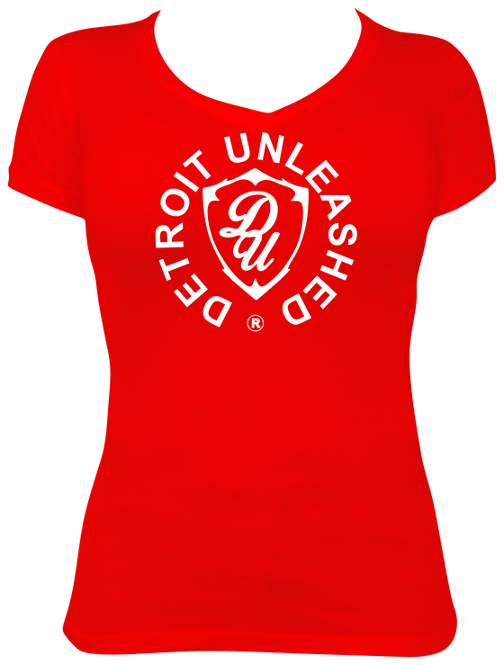 Detroit Unleashed Jersey Short-Sleeve V-Neck T-Shirt